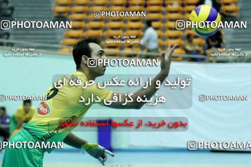 759911,  مسابقات والیبال قهرمانی باشگاه‌های آسیا 2013، ، تهران، مرحله گروهی، 1392/02/01، سالن دوازده هزار نفری ورزشگاه آزادی، کاله ۳ - چین تایپه ۰ 