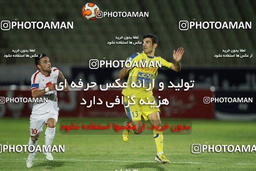 636760, Tehran, [*parameter:4*], لیگ برتر فوتبال ایران، Persian Gulf Cup، Week 4، First Leg، Naft Tehran 2 v 1 Rah Ahan on 2013/08/11 at Shahid Dastgerdi Stadium