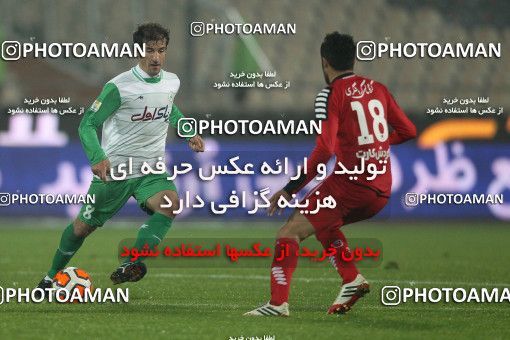 649446, Tehran, [*parameter:4*], لیگ برتر فوتبال ایران، Persian Gulf Cup، Week 17، Second Leg، Persepolis 2 v 1 Zob Ahan Esfahan on 2013/12/06 at Azadi Stadium