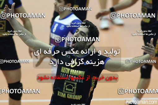 192226, بیست و هفتمین دوره لیگ برتر والیبال مردان ایران، سال 1392، 1392/12/22، تهران، سالن دوازده هزار نفری ورزشگاه آزادی، متین ورامین - کاله