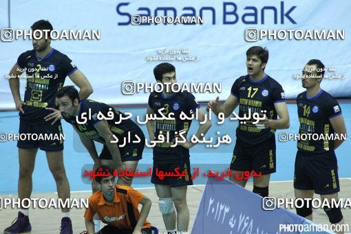 192166, بیست و هفتمین دوره لیگ برتر والیبال مردان ایران، سال 1392، 1392/12/22، تهران، سالن دوازده هزار نفری ورزشگاه آزادی، متین ورامین - کاله