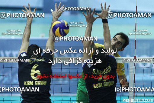192189, بیست و هفتمین دوره لیگ برتر والیبال مردان ایران، سال 1392، 1392/12/22، تهران، سالن دوازده هزار نفری ورزشگاه آزادی، متین ورامین - کاله