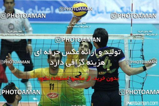 192150, بیست و هفتمین دوره لیگ برتر والیبال مردان ایران، سال 1392، 1392/12/22، تهران، سالن دوازده هزار نفری ورزشگاه آزادی، متین ورامین - کاله