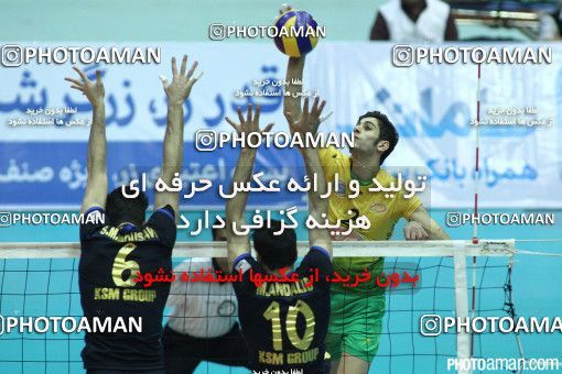 192157, بیست و هفتمین دوره لیگ برتر والیبال مردان ایران، سال 1392، 1392/12/22، تهران، سالن دوازده هزار نفری ورزشگاه آزادی، متین ورامین - کاله