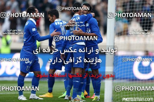186529, لیگ برتر فوتبال ایران، Persian Gulf Cup، Week 18، Second Leg، 2015/01/30، Tehran، Azadi Stadium، Esteghlal 2 - ۱ Sepahan