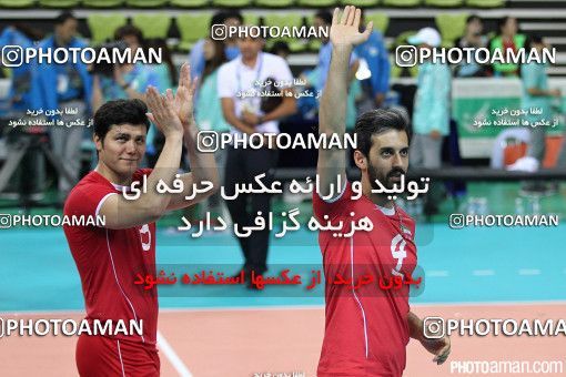 188601, رقابتهای بازی های آسیایی 2014 اینچئون، 1393/07/09، مرحله یک چهارم نهایی مسابقات والیبال مردان، سالن ورزشی سونگ نیم، ایران ۳ - کویت ۰