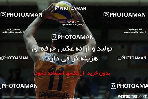 190810, بیست و هفتمین دوره لیگ برتر والیبال مردان ایران، سال 1392، 1392/09/27، تهران، خانه والیبال، پیکان - سایپا