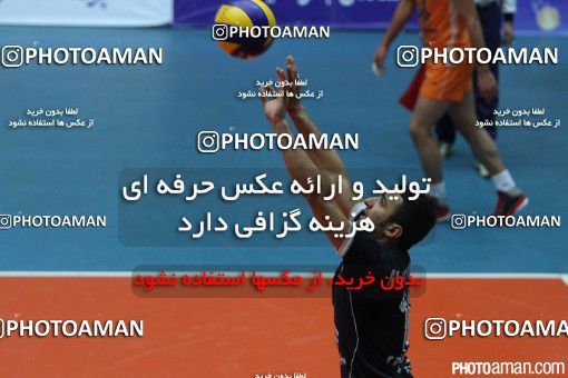 190906, بیست و هفتمین دوره لیگ برتر والیبال مردان ایران، سال 1392، 1392/10/03، تهران، خانه والیبال، نوین کشاورز - سایپا