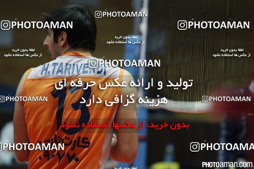 190960, بیست و هفتمین دوره لیگ برتر والیبال مردان ایران، سال 1392، 1392/10/03، تهران، خانه والیبال، نوین کشاورز - سایپا