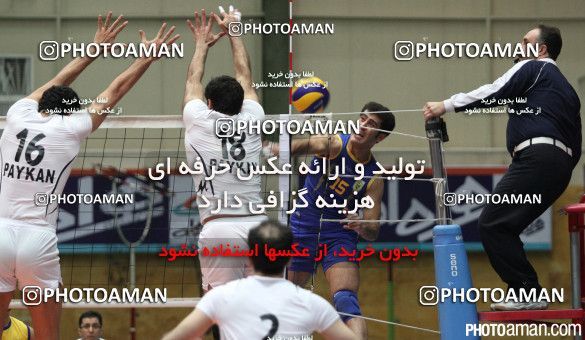 193860, بیست و پنجمین دوره لیگ برتر والیبال مردان ایران، سال 1390، 1390/10/18، تهران، خانه والیبال، پیکان - 