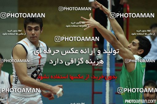 194013, بیست و پنجمین دوره لیگ برتر والیبال مردان ایران، سال 1390، 1390/11/09، تهران، خانه والیبال، نوین کشاورز - سایپا