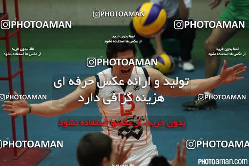 194021, بیست و پنجمین دوره لیگ برتر والیبال مردان ایران، سال 1390، 1390/11/09، تهران، خانه والیبال، نوین کشاورز - سایپا