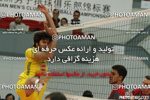 195720, مرحله نیمه نهایی  مسابقات والیبال قهرمانی باشگاه‌های آسیا 2012، ، شانگهای، سالن لوان، 1391/04/17، کاله ۱ -   ۳