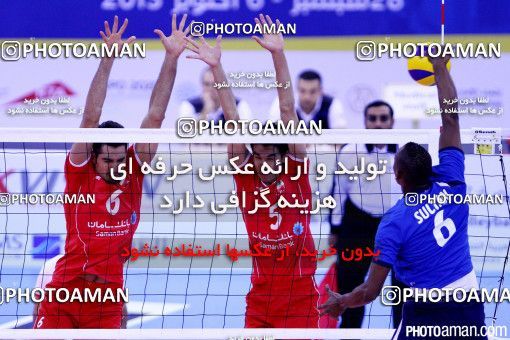 198417,  مسابقات والیبال قهرمانی مردان آسیا 2013، ، دوبی، مرحله گروهی، 1392/07/07، ورزشگاه حمدان بن محمد، ایران ۳ - کویت ۰ 