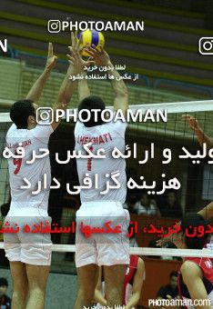 200817, نهمین دوره مسابقات والیبال قهرمانی نوجوانان آسیا 2012، ، تهران، مرحله گروهی، 1391/08/07، ورزشگاه آزادی ، مجموعه پنج سالن ، سالن اختصاصی والیبال، ایران ۳ -  ۱ 