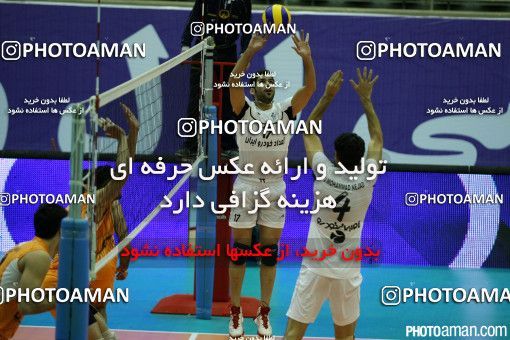 203813, بیست و ششمین دوره لیگ برتر والیبال مردان ایران، سال 1391، 1391/12/25، تهران، سالن دوازده هزار نفری ورزشگاه آزادی، پیکان - سایپا