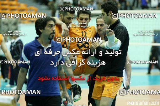203851, بیست و ششمین دوره لیگ برتر والیبال مردان ایران، سال 1391، 1391/12/25، تهران، سالن دوازده هزار نفری ورزشگاه آزادی، پیکان - سایپا