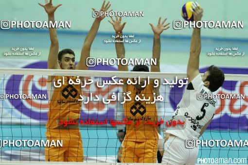 203802, بیست و ششمین دوره لیگ برتر والیبال مردان ایران، سال 1391، 1391/12/25، تهران، سالن دوازده هزار نفری ورزشگاه آزادی، پیکان - سایپا