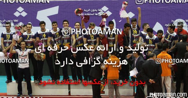 204610, بیست و ششمین دوره لیگ برتر والیبال مردان ایران، سال 1391، 1391/12/25، تهران، سالن دوازده هزار نفری ورزشگاه آزادی، کاله - متین ورامین