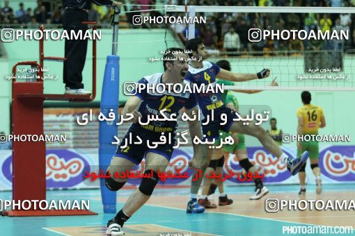 204412, بیست و ششمین دوره لیگ برتر والیبال مردان ایران، سال 1391، 1391/12/25، تهران، سالن دوازده هزار نفری ورزشگاه آزادی، کاله - متین ورامین