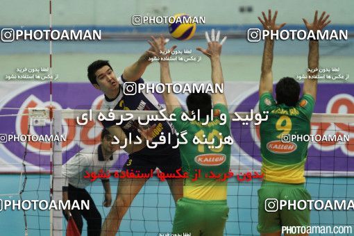 204580, بیست و ششمین دوره لیگ برتر والیبال مردان ایران، سال 1391، 1391/12/25، تهران، سالن دوازده هزار نفری ورزشگاه آزادی، کاله - متین ورامین