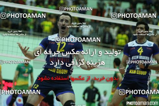 204413, بیست و ششمین دوره لیگ برتر والیبال مردان ایران، سال 1391، 1391/12/25، تهران، سالن دوازده هزار نفری ورزشگاه آزادی، کاله - متین ورامین