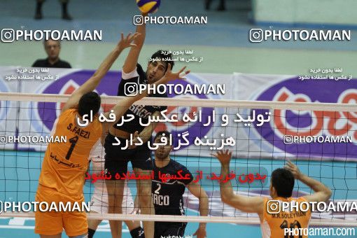204143, بیست و ششمین دوره لیگ برتر والیبال مردان ایران، سال 1391، 1391/12/23، تهران، سالن دوازده هزار نفری ورزشگاه آزادی، سایپا - پیکان