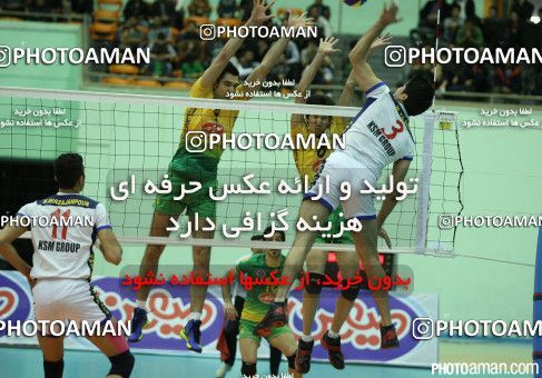 204305, بیست و ششمین دوره لیگ برتر والیبال مردان ایران، سال 1391، 1391/12/23، تهران، سالن دوازده هزار نفری ورزشگاه آزادی، متین ورامین - کاله