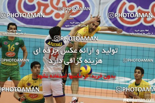 204261, بیست و ششمین دوره لیگ برتر والیبال مردان ایران، سال 1391، 1391/12/23، تهران، سالن دوازده هزار نفری ورزشگاه آزادی، متین ورامین - کاله