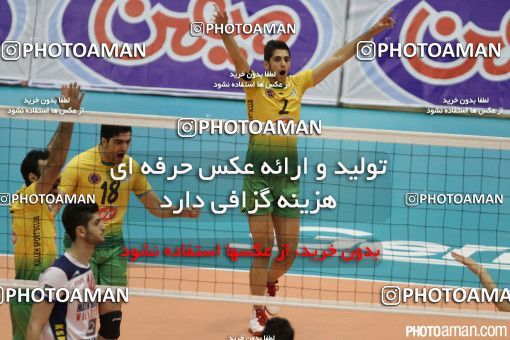 204257, بیست و ششمین دوره لیگ برتر والیبال مردان ایران، سال 1391، 1391/12/23، تهران، سالن دوازده هزار نفری ورزشگاه آزادی، متین ورامین - کاله