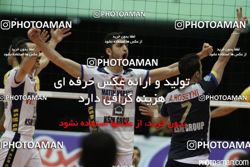 204252, بیست و ششمین دوره لیگ برتر والیبال مردان ایران، سال 1391، 1391/12/23، تهران، سالن دوازده هزار نفری ورزشگاه آزادی، متین ورامین - کاله