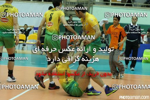 204341, بیست و ششمین دوره لیگ برتر والیبال مردان ایران، سال 1391، 1391/12/23، تهران، سالن دوازده هزار نفری ورزشگاه آزادی، متین ورامین - کاله