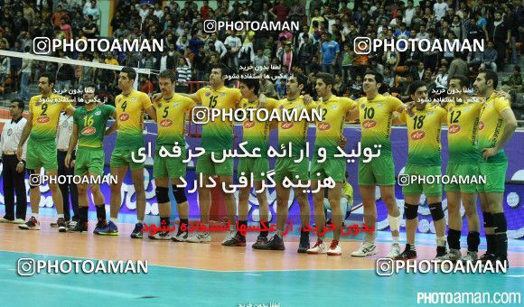 204298, بیست و ششمین دوره لیگ برتر والیبال مردان ایران، سال 1391، 1391/12/23، تهران، سالن دوازده هزار نفری ورزشگاه آزادی، متین ورامین - کاله