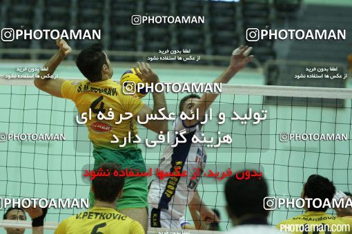 204313, بیست و ششمین دوره لیگ برتر والیبال مردان ایران، سال 1391، 1391/12/23، تهران، سالن دوازده هزار نفری ورزشگاه آزادی، متین ورامین - کاله