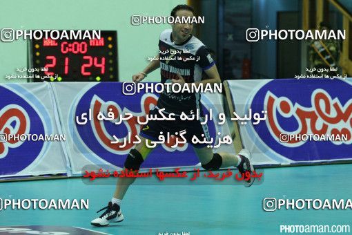 204322, بیست و ششمین دوره لیگ برتر والیبال مردان ایران، سال 1391، 1391/12/23، تهران، سالن دوازده هزار نفری ورزشگاه آزادی، متین ورامین - کاله