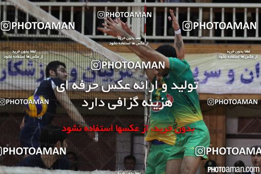 203861, بیست و ششمین دوره لیگ برتر والیبال مردان ایران، سال 1391، 1391/12/09، آمل، سالن پیامبر اعظم، کاله - پیکان