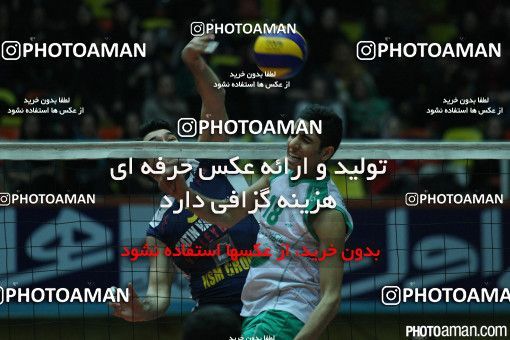 203714, بیست و ششمین دوره لیگ برتر والیبال مردان ایران، سال 1391، 1391/11/18، تهران، خانه والیبال، نوین کشاورز - متین ورامین