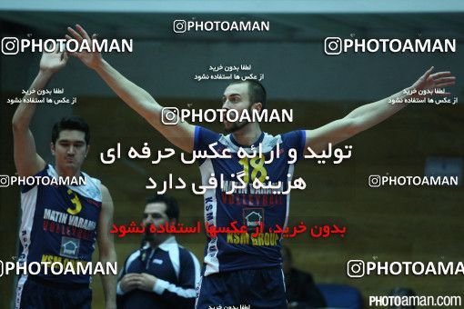 203700, بیست و ششمین دوره لیگ برتر والیبال مردان ایران، سال 1391، 1391/11/18، تهران، خانه والیبال، نوین کشاورز - متین ورامین