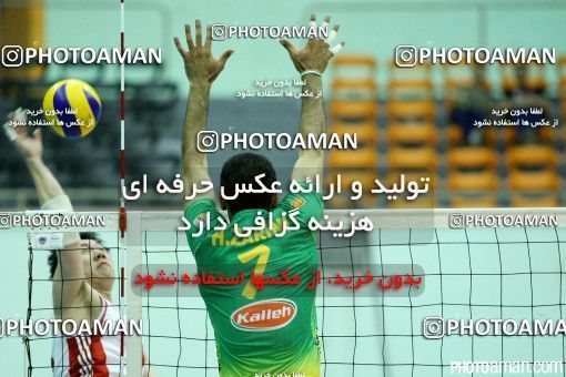 760307, مرحله نیمه نهایی  مسابقات والیبال قهرمانی باشگاه‌های آسیا 2013، ، تهران، سالن دوازده هزار نفری ورزشگاه آزادی، 1392/02/08، کاله ۳ -   ۰