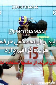 760297, مرحله نیمه نهایی  مسابقات والیبال قهرمانی باشگاه‌های آسیا 2013، ، تهران، سالن دوازده هزار نفری ورزشگاه آزادی، 1392/02/08، کاله ۳ -   ۰