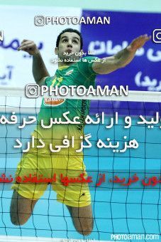 760301, مرحله نیمه نهایی  مسابقات والیبال قهرمانی باشگاه‌های آسیا 2013، ، تهران، سالن دوازده هزار نفری ورزشگاه آزادی، 1392/02/08، کاله ۳ -   ۰