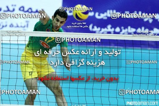 760286, مرحله نیمه نهایی  مسابقات والیبال قهرمانی باشگاه‌های آسیا 2013، ، تهران، سالن دوازده هزار نفری ورزشگاه آزادی، 1392/02/08، کاله ۳ -   ۰