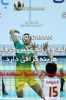 760276, مرحله نیمه نهایی  مسابقات والیبال قهرمانی باشگاه‌های آسیا 2013، ، تهران، سالن دوازده هزار نفری ورزشگاه آزادی، 1392/02/08، کاله ۳ -   ۰
