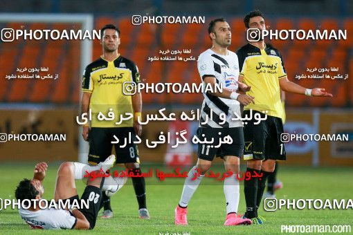 240771, لیگ برتر فوتبال ایران، Persian Gulf Cup، Week 4، First Leg، 2015/08/21، Tehran,Shahr Qods، Shahr-e Qods Stadium، Rah Ahan 2 - ۱ Saba