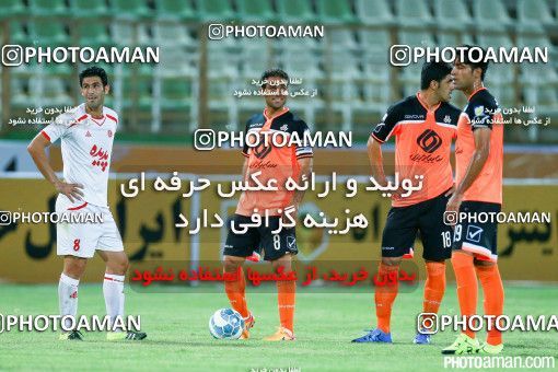 241077, لیگ برتر فوتبال ایران، Persian Gulf Cup، Week 3، First Leg، 2015/08/14، Tehran، Shahid Dastgerdi Stadium، Saipa 2 - ۱ Padideh Mashhad