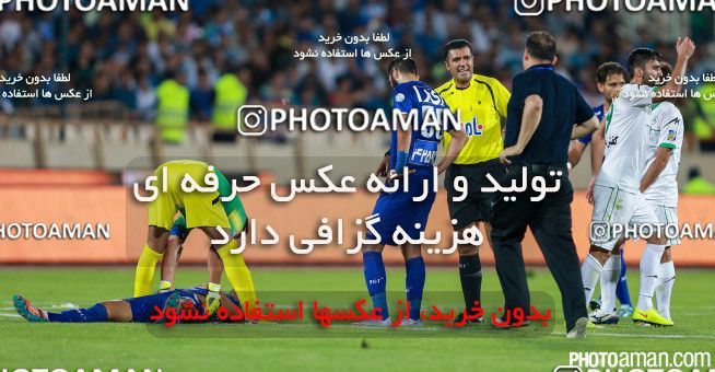 240061, لیگ برتر فوتبال ایران، Persian Gulf Cup، Week 3، First Leg، 2015/08/14، Tehran، Azadi Stadium، Esteghlal 0 - 2 Zob Ahan Esfahan