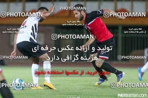 254450, Qom, , جام حذفی فوتبال ایران, 1/16 stage, Khorramshahr Cup, Saba Battery 2 v 1 Nirou Zamini Tehran on 2015/09/10 at Yadegar-e Emam Stadium Qom