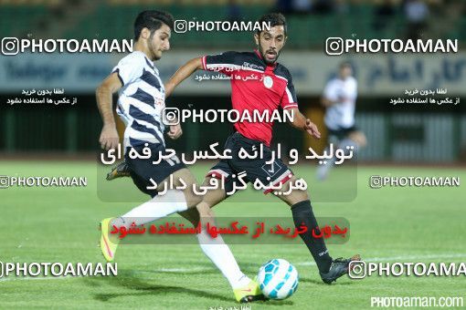 254464, Qom, , جام حذفی فوتبال ایران, 1/16 stage, Khorramshahr Cup, Saba Battery 2 v 1 Nirou Zamini Tehran on 2015/09/10 at Yadegar-e Emam Stadium Qom