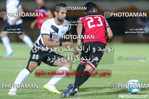 254453, Qom, , جام حذفی فوتبال ایران, 1/16 stage, Khorramshahr Cup, Saba Battery 2 v 1 Nirou Zamini Tehran on 2015/09/10 at Yadegar-e Emam Stadium Qom