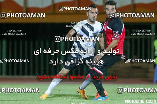 254445, Qom, , جام حذفی فوتبال ایران, 1/16 stage, Khorramshahr Cup, Saba Battery 2 v 1 Nirou Zamini Tehran on 2015/09/10 at Yadegar-e Emam Stadium Qom